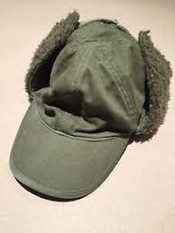 Diesel Men S Winter Military Cap Rare Fur Ear Flap S 11 Baseball Hat Ebay