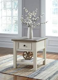 Bolanburg End Table Table Decor Living Room Living Room End Tables Farmhouse End Tables