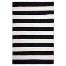 Black And White Indoor Outdoor Rug Nantucket Patio Rug Black And White 2 X 3 Fab Habitat Outdoor Rugs Black Area Rugs