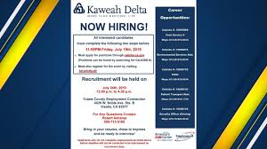 job alert: kaweah delta medical center