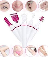 (17) conture brow precision hair remover & trimmer device. 5 In 1 Electric Epilator Women Hair Removal Bikini Trimmer Hair Removal Women Shave Eyebrows Bikini Hair Removal