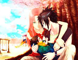 Sasusaku Beloved By Kivi1230 Deviantart Com On Deviantart Sasusaku Anime Anime Family