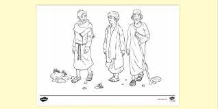 Road to emmaus coloring page. Free Road To Emmaus Colouring Sheet Teacher Made