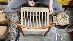 Finishing the top of the chair is the same process as before. How To Replace A Woven Seat With Danish Cord Lazy Guy Diy