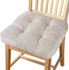 ( 4.6 ) out of 5 stars 25 ratings , based on 25 reviews current price $10.00 $ 10. Amazon Com Big Hippo Chair Pads Square Chair Cushion With Ties Soft Thicken Seat Pads Cushion Pillow For Office Home Or Car Sitting 17 X 17 Beige Home Kitchen