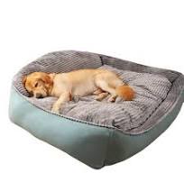 Tapis pour animaux OEM ODM, lit pour chien et chat, grand coussin rond, nid  chaud en forme de beignet