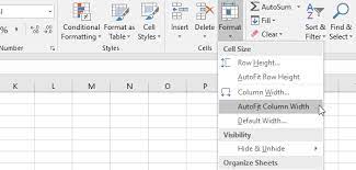 Make any column a fair amount wider by dragging the right boundary of the column heading (because the entire sheet is. Autofit Column Widths And Row Heights In Excel
