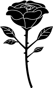 Black And White Photos Black And White Rose Vector Rose Clipart Flower Clipart Black And White Roses