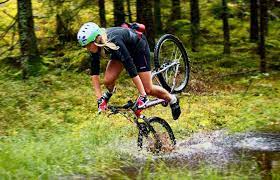 rock n roll mountain biking downhill bike bicycle