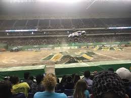 alamodome section 114 row 15 seat 5 monster jam