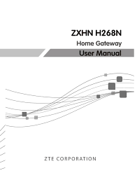 You will need to know then when you get a new router, or when you reset your router. Zte Zxhn H268n User Manual Pdf Download Manualslib