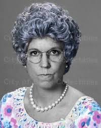 Vicky Lawrence Mama "Mama's Family" Metalic Spotlight Photo Edit 11X14