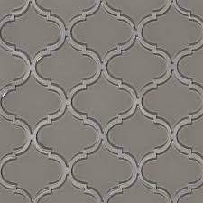 Wood on walls!,bath tile designs herringbone or chevron gray marble accent tile in small bathroom with corner shower feature wall. Pebble Gray Arabesque Glass Mosaic Tile 8mm Thick Backsplash Accent Wall Shower Wall Bathroom Kitchen