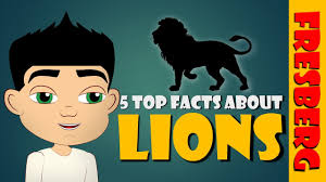 The tongue of a blue whale is as long as an elephant. Top 5 Fun Facts About Lions For Children Animals For Kids Educational Videos Youtube