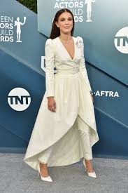 Millie bobby brown hit the red carpet at the 2020 screen actors guild awards on sunday where she reflected on growing up in the spotlight. Millie Bobby Brown At The 2020 Sag Awards In Case You Missed It We Ve Got All The Best Sag Awards Looks Right Here Popsugar Fashion Photo 35