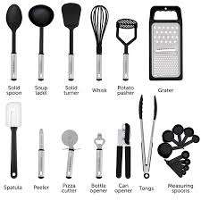 Get daily tips and expert advice to help you take your cooking skills to the next level. Kitchen Utensils Set