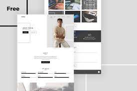Download free portfolio templates from templatemo to use them for your websites. Free Alex Personal Portfolio Psd Template Creativetacos
