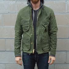 Vanson Stormer Waxed Canvas Jacket Olive Waxed Canvas Jacket Canvas Jacket Mens Jackets