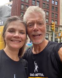 On the line with my friend Katie Erbe.