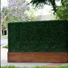 1 7 Ft H X 1 7 Ft W Artificial Wall Hedge Panel Polyethylene Privacy Screen Artificial Plants Outdoor Artificial Plants Artificial Boxwood