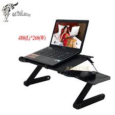 Multi Functional Ergonomic Mobile Laptop Table Stand For Bed Portable Sofa Laptop Table Foldable Notebook Desk With Mouse Laptop Table Pc Desk Laptop