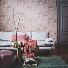 a living room decorated with the van gogh wallpaper collection by bn walls behang woonkamer behang van gogh