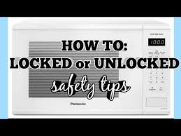 Over the range microwave oven model no. Locked And Unlocked Microwave Youtube