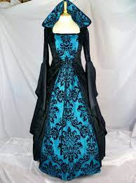 Medieval Wedding Dress Renaissance Dress Gothic Hooded Gown Etsy Medieval Dress Renaissance Dress Renaissance Gown