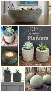 Remodelaholic Diy Cement Planters And Garden Globes Diy Cement Planters Cement Planters Diy Planters