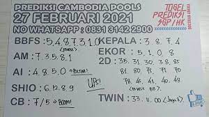 Togel Kamboja Hari Ini 2021