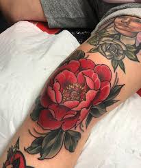 Knee Peony Thankyou Naomi Knee Tattoo Body Art Tattoos Floral Tattoo Sleeve