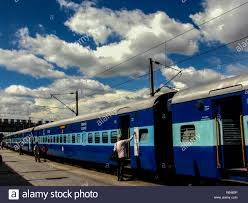 This Is An Indian Railways Train At Howrah Station With A