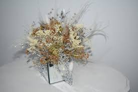 Find floral arrangements at wayfair. Naturally Dried Flower Bouquet In A Mirrored Vase Gflowersuk