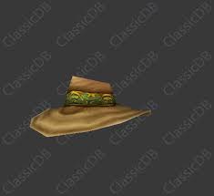 Lucky Fishing Hat Item Classic Wow Database