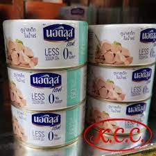 นอติลุส ไลท์ ทูน่าสเต็กในน้ำแร่ 165 ก Nautilus Lite Less Sodium 30% Tuna  steak in mineral water 165 g. ไขมันอิ่มตัว 0% ราคาต่อ 1 กระป๋อง ทูน่าสเต็ก  ทูน่า สเต็กในน้ำแร่ - KCC Foods and Packaging : Inspired