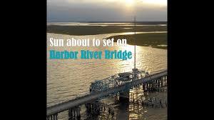 Sun To Set On Harbor Island Swing Bridge
