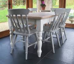 Chilmark Table With Cottage Chairs Hand Painted Painted Farmhouse Table Dining Table Chairs Farmhouse Table Chairs