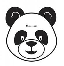 Kartondan Odev Icin Panda Seklinde Saat Yapilisi Nazarca Com Panda Cizim Kece