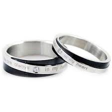 His And Hers Commitment Rings His And Hers Promise Ring Sets Fashion Jewelry Korean Couple Stainless Rings For Men Promise Ring Set Promise Rings For Couples These rings can be exchanged between family members, friends and couples or represent a promise to oneself. pinterest