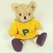 Black And Tan Green Bay Wi Green Bay Packers Teddy Bear With Vintage Sweater Paddington Bear Green Bay Packers Vintage Sweaters Paddington Bear