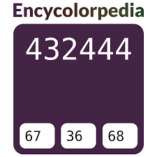 432444 Hex Color Code, RGB and Paints