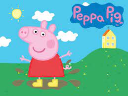 Even though you cannot actually see it, your children can pretend that they're pipsqueak, the infant pig that is living in their house. Peppa Pig House Hintergrundbild Nawpic