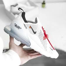 Off White X Nike Air Max 270 Hypebeast Streetwear Sneakers Men Fashion Sneakers White Nikes