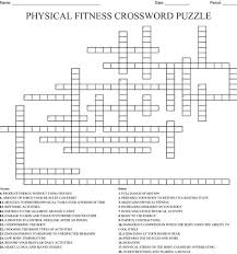 This clue belongs to la times crossword august 17 2021 answers. Read Online Physical Activity Crossword Puzzle Reinforcement Full Download Free Kindle