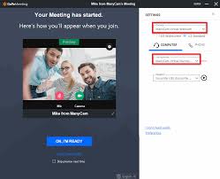 Gotomeeting allows you to replace, blur, or customize your using your paid gotomeeting account credentials, you can access and download chromacam for. How To Use Manycam With Gotomeeting Manycam Help And Support