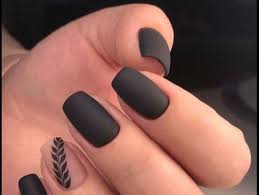 48+ diseño de uñas negras con rosa | modelos de uñas. Disenos De Unas Negras Que No Son Los De Siempre Actitudfem