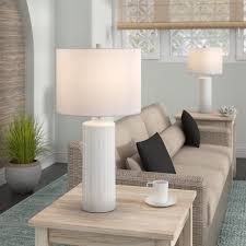 80 19 For 2 Beachcrest Home Heming 25 Table Lamp Reviews Wayfair Table Lamps Living Room Lamps Living Room Table Lamp Sets