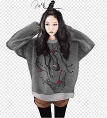 4.5 out of 5 stars with 2 reviews. Hoodie Clothing Sweater Cartoon Girl Fashion Girl Fashion Sharing Png Pngwing