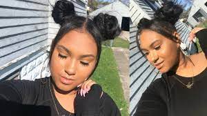 See pictures of nicki minaj with different hairstyles, including long hairstyles, medium hairstyles, short hairstyles, updos, and more. Nicki Minaj Chun Li Buns Hair Tutorial Youtube