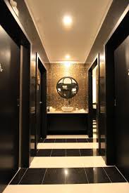 Black And Gold Bathroom Floor Tiles Dark Public Restrooms I Did Black And Gold Bathroom House Styles Gold Bathroom